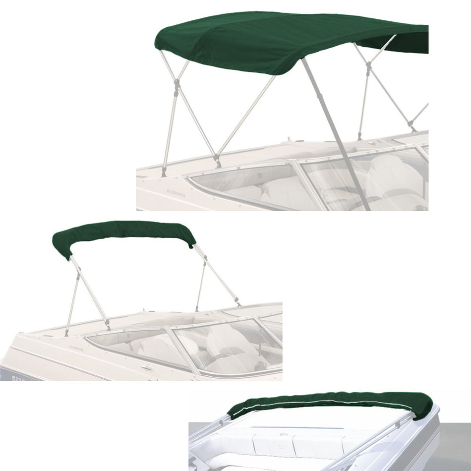 SolaquaShield 3 Bow Bimini Top Replacement Canvas 72" Long