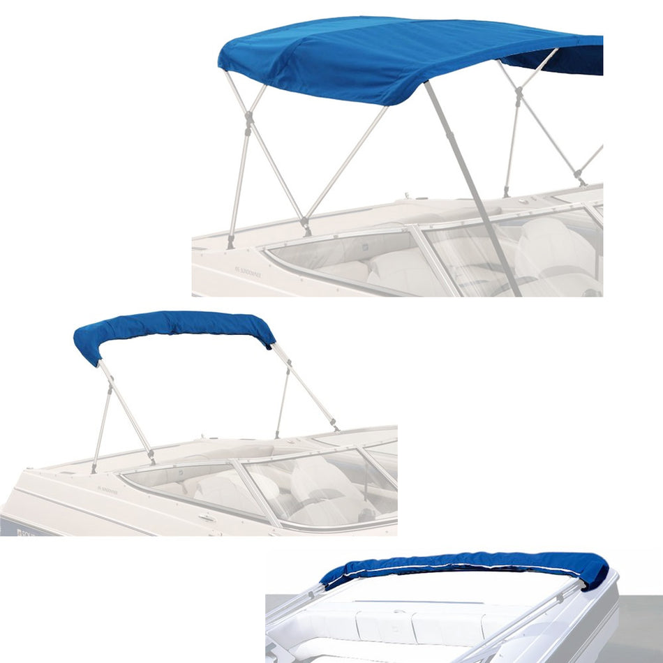 SolaquaShield 3 Bow Bimini Top Replacement Canvas 72" Long