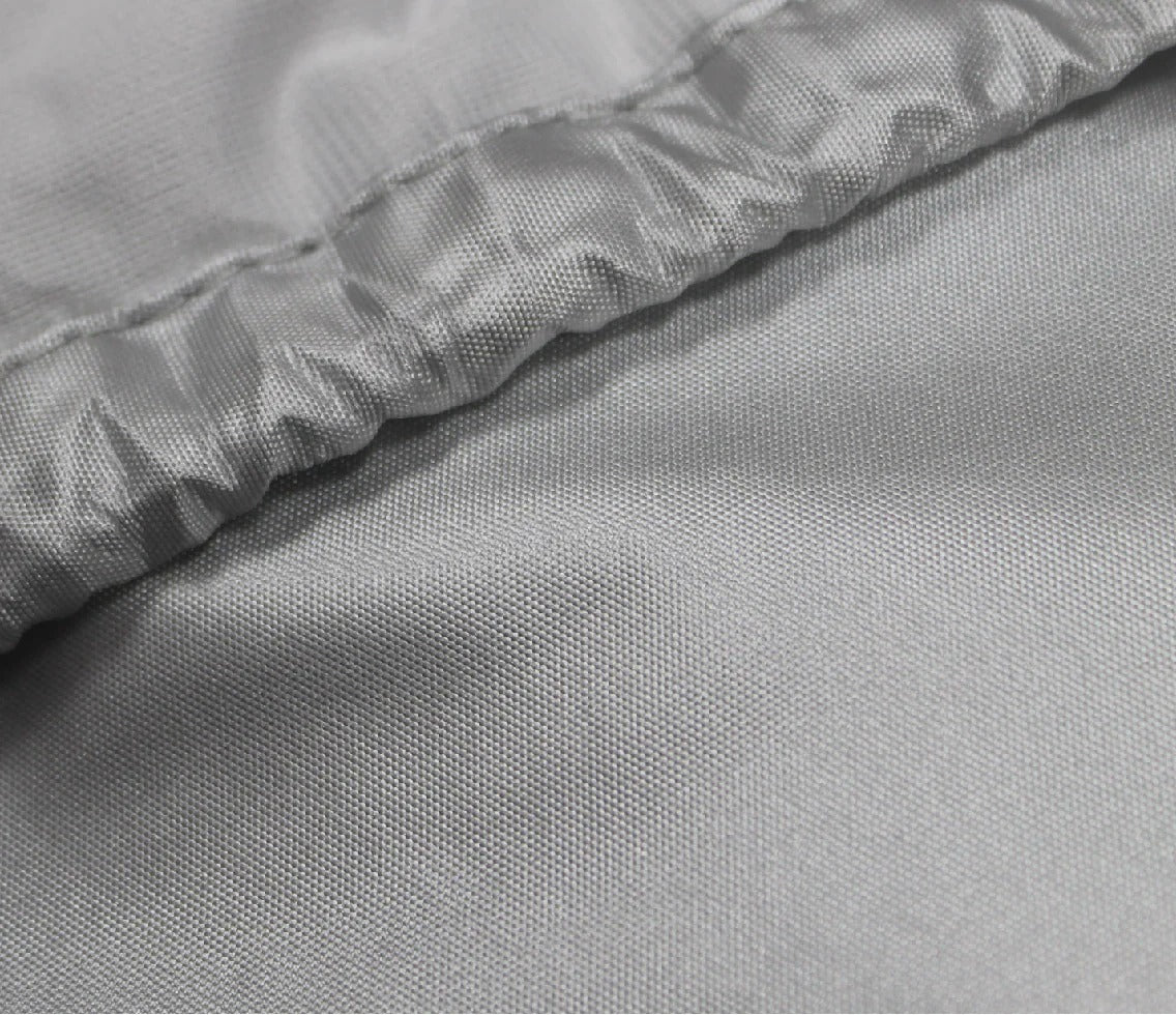 ShieldAll Ultimate premium all-weather vehicle cover with soft fleece lining and UV-reflective protection
