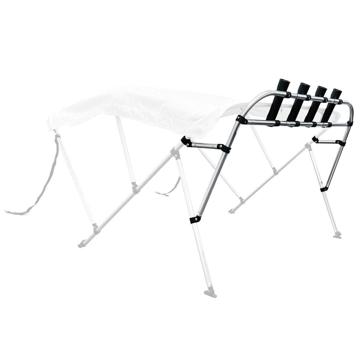 Bimini Top Fishing Rod Holder Boat Rod Rack, Rocket Launcher Size 3: 67