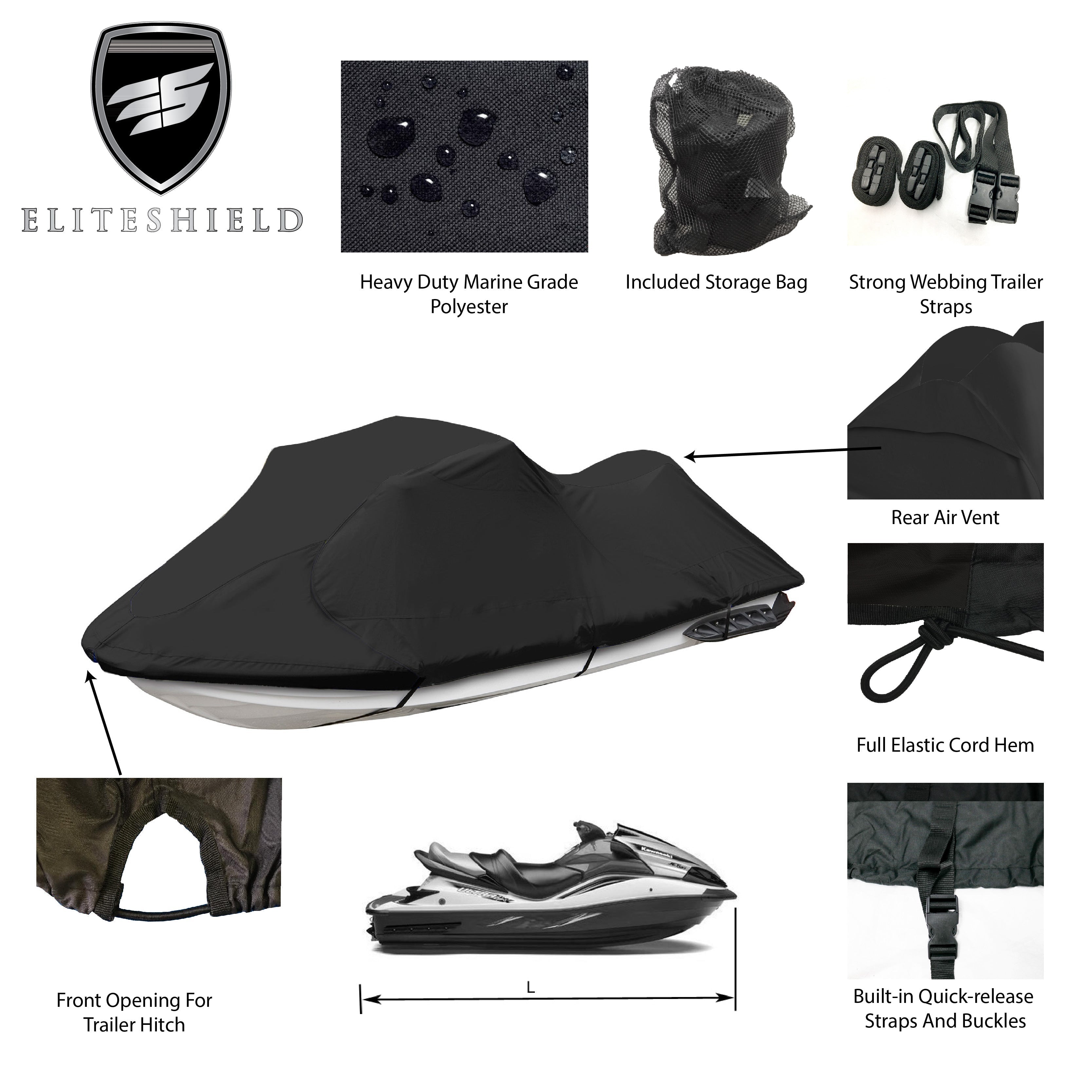 2003 Kawasaki Jet Ski Ultra 150 JH1200 TitanShield™ Jet Ski Cover