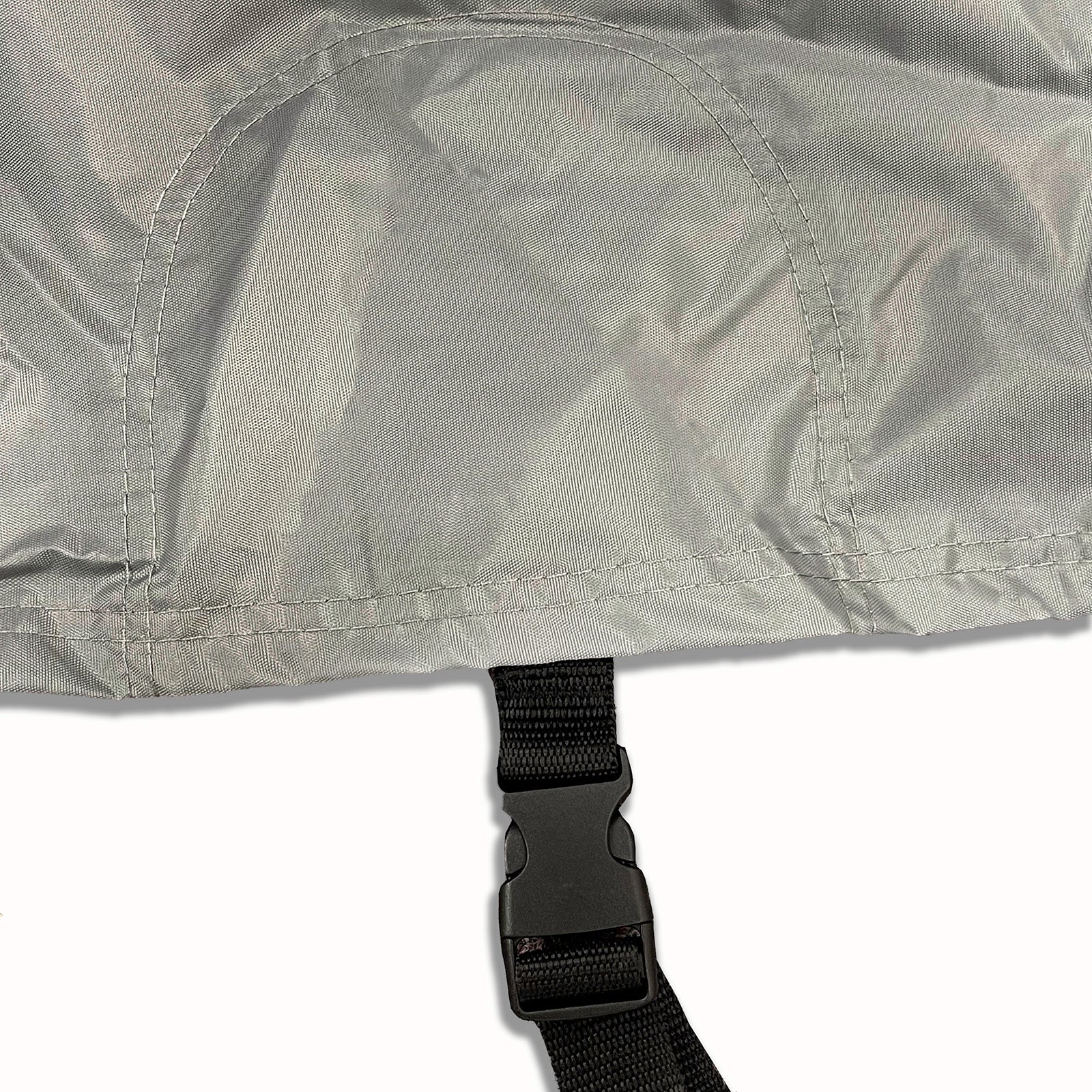 A picture of the clip that is a part of the Elite Premium Class C RV cover.
