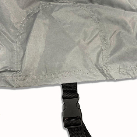 A picture of the clip that is a part of the Elite Premium Class C RV cover.